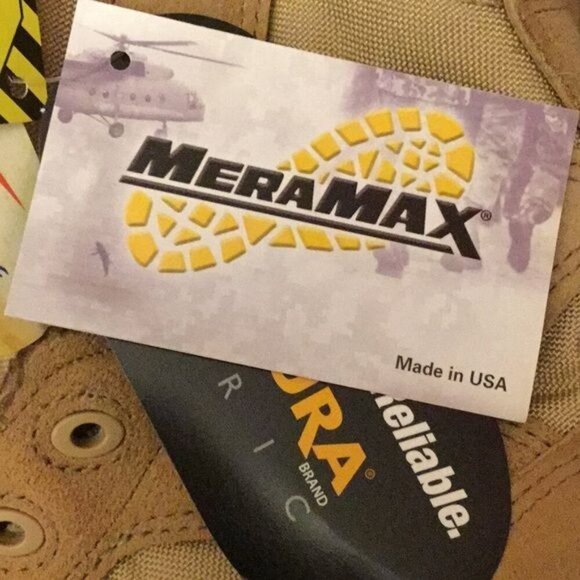 Belleville Tactical Steel Toe Work Boots 310ST Tan Mens 6 R Military - Picture 3 of 9